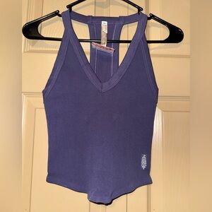 NWT - FP Movement All Clear V Neck Cami In Graphite (M/L)